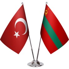 Asya Bayrak Transdinyester Ikili Masa Bayrağı