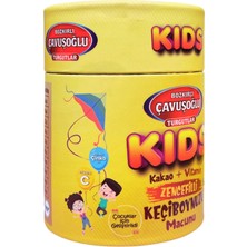 Bozkırlı Çavuşoğlu Kids Çocuklar Için Özel  Zencefilli, Pekmez, Bal ve Vitamin Katkılı Kakaolu Macun 240G