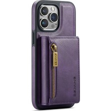 Forestl Digital Iphone 12 Pro Max Case Pu+Pc+Tpu Geri Kabuk Cüzdan Telefon Kapak-Morası (Yurt Dışından)