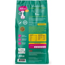 Alice Snob Seçici Zor Beğenenler Için Kedi Maması 1 kg x 2 Adet