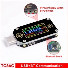 Blueleskyy TC66C Tip-C Pd Tetikleyici USB Voltmetre Ampermetre (Yurt Dışından)