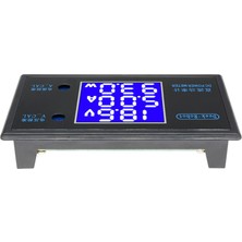 Blueleskyy Gerilim Akım Güç Ölçer LCD Voltmetre AMPERMETRE(100V 10A) (Yurt Dışından)