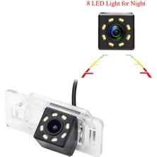 Araba 4pin 8led Arka Görüş Kamerası-Bmw Için Geri Park Kamerası (Yurt Dışından)
