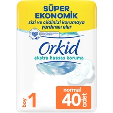 Orkid Ekstra Hassas Cesaret Paketi Normal 40'li