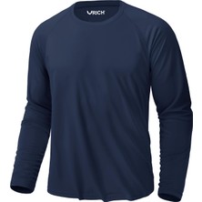 Rich Erkek Basic Uzun Kollu Tişört Sporcu Body T-Shirt