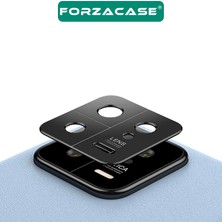 Forzacase Huawei P40 Pro ile Uyumlu Kamera Lens Koruma Halkası Siyah - FC377