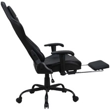 adore mobilya Adore Gaming Combo Profesyonel Oyuncu ve Çalışma Koltuğu-Siyah 71X130-139,5X58 cm (Gxyxd)