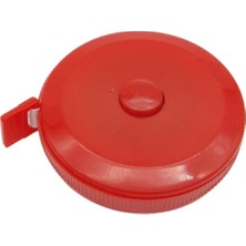 Angel Çanta Aksesuar 150 cm Çek Bırak Metre Mezura Kırmızı Renk