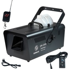 Quenlite QM-2000 DMX512 Kar Makinası 2000 Watt Uzaktan Kumandalı