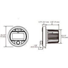 Boss Audio Systems MGR300B Aux USB Girişli Bluetoothlu Marin Teyp