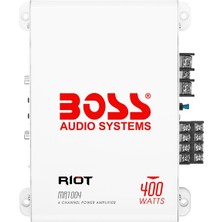 Boss Audio Systems MR1004 400W 4 Kanal Ab Amplifikatör Amfi