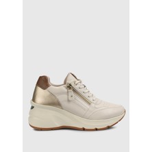 ProvoQ Ekru Kadın Sneaker