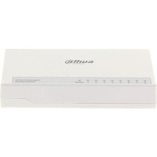 Dahua 8port PFS3008-8ET-L 10/100 Yönetilemez Switch Masaüstü