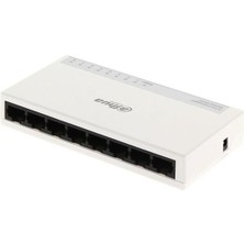 Dahua 8port PFS3008-8ET-L 10/100 Yönetilemez Switch Masaüstü