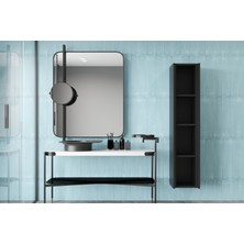 Enwood Capella Modüler Duvara Monte Mdf Banyo Dolabı (138 cm x 34 cm x 32 cm