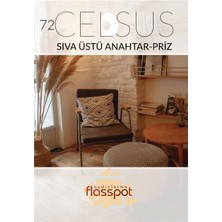 Flaş Spot Celsus Antik Galvaniz Loft Retro Sıva Üstü Anten Prizi F-Kon