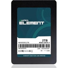 Mushkın 2tb Element MKNSSDEL2TB 500- 435MB/S SSD Sata-3 Disk