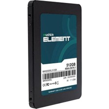 Mushkın 500GB Element MKNSSDEL512GB 500- 450MB/S SSD Sata-3 Disk