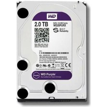 Wd 3.5" 2tb Purple WD20PURX 5400 Rpm 64MB Sata-3 Güvenlik Diski