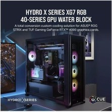 Corsaır CX-9020020-WW Hydro x Serisi Xg7 Rgb 40 Serisi Gpu Su Bloğu (4090 Strıx/tuf)