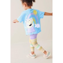 Yiğit Butik Yigit Butik Peppa Baskılı Kız Çocuk Takım