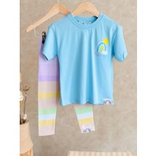 Yiğit Butik Yigit Butik Peppa Baskılı Kız Çocuk Takım
