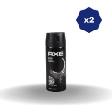 Axe Black Deodorant 150 ml x 2 Adet