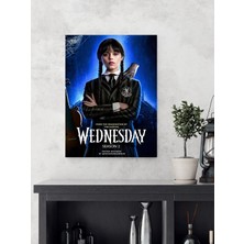 Poster City Wednesday Dizi-Film Posteri - Çerçevesiz Parlak Fotoğraf Kağıdı