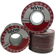 Sevtel Yassı Kordon Kablo 2*2.50 Mm2 Şeffaf 1 mt - 5008