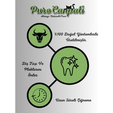 Purecanpati Natural Pres Kemik,beyaz Burgu Kemik ve Dental Sticks