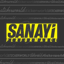 Sanayi Performance Oto Stıcker 17*6 cm