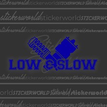 Sticker World Low&slow Sticker 18*8 cm