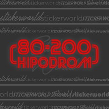 Sticker World 80-200 Hipodrom 17*6 cm