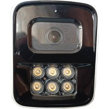 Gece Renkli Gösteren Yüksek Kaliteli Metal Kasa 6 Warm LED 5mp 3.6 Sony Lens 1080P Güvenlik Kamerası