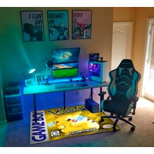 Get Carpet Yıkanabilir Kaymaz Taban Nostaljik Pokemon Desenli Çocuk Genç Odası Oyuncu Halısı
