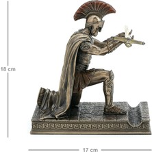 Rakun Home Zarf Açacağı ve Kalem Tutucu Özellikli Roma Askeri Figürlü Dekoratif Biblo
