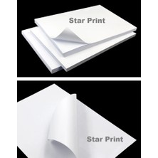 Starprint 20 Adet 150GSM A4 Yapışkanlı Parlak Fotoğraf Kağıdı