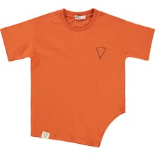 Civil Boys Erkek Çocuk T-Shirt 6-9 Yaş Oranj