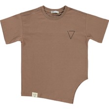 Civil Boys Erkek Çocuk T-Shirt 6-9 Yaş Kahverengi