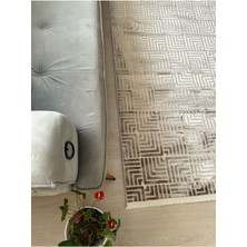Saten Halı Modern Pamuk Taban Halı