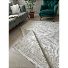 Saten Halı Modern Pamuk Taban Halı