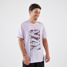Artengo Erkek Tenis Tişörtü - Eflatun - Soft