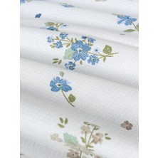 Cotton Box Sweet Tek Kişilik Pike Takımı Bellus Mavi