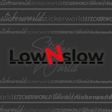Sticker World Low&slow Sticker 20*3 cm