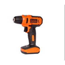 Black Decker 12V 1.5 Ah Li-Ion Akülü Vidalama + Takım Çantası