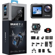 Akaso Brave 7 Le 4K Aksiyon Kamera ve Aksesuar Seti