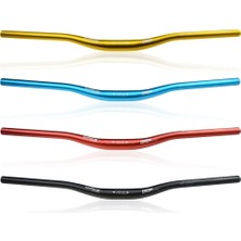 Liangduo Shop Kırmızı 780MM Stili Wake Dağ Bisikleti Gidon Mtb Gidon Mtb Alüminyum Alaşımlı Bisiklet Gidon Bisiklet Yükseltici Bar * (Yurt Dışından)
