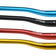 Liangduo Shop Kırmızı 780MM Stili Wake Dağ Bisikleti Gidon Mtb Gidon Mtb Alüminyum Alaşımlı Bisiklet Gidon Bisiklet Yükseltici Bar * (Yurt Dışından)