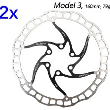 Liangduo Shop 180MM Model 1 Stil Iııpro Bisiklet Disk Fren Yağı Kaygan Paslanmaz Çelik Mtb Yol Bisikleti Gökkuşağı Hafif 6 Cıvata G3 Merkez Rotor Ipro (Yurt Dışından)