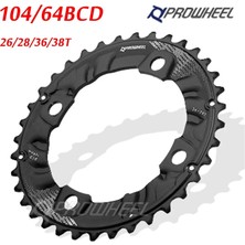 Liangduo Shop 22-36T Stili Için 36T Al Prowheel Mtb Bcd Çift Aynakol 2* Hız Bisiklet Zinciri Yüzük Dağ Bisikleti Aynakol Mtb Aynakol (Yurt Dışından)